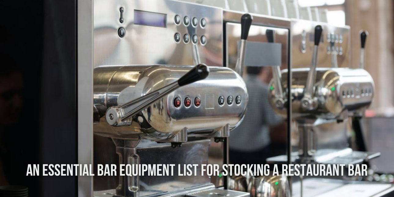 Bar Necessities An Essential Bar Equipment List For Stocking A 