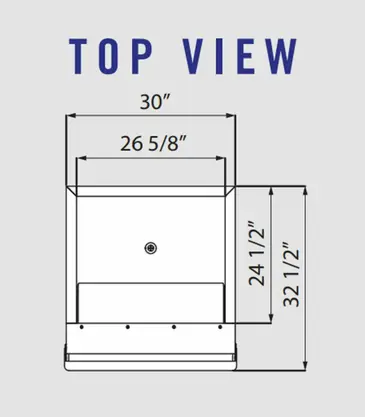 Blue Air BLIB-500S Ice Storage Bin