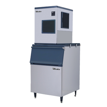 Blue Air Commercial Refrigeration BLMI-500A 22" Crescent Cubes Ice Maker, Cube-Style - 500-600 lb/24 Hr Ice Production, Air-Cooled, 115 Volts