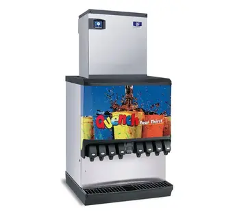 Manitowoc IBT1020C 22" Half-Dice Ice Maker, Cube-Style - 1000-1500 lbs/24 Hr Ice Production, Air-Cooled, 115 Volts