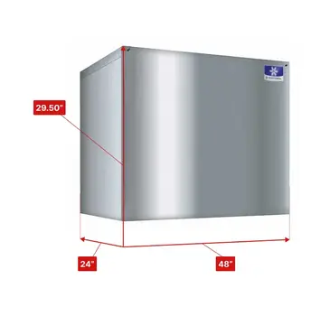 Manitowoc IDT1500NP Indigo NXT™ Series Correctional Ice Maker