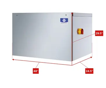 Manitowoc IYT1900WM    48"  Half-Dice Ice Maker, Cube-Style - 1500-2000 lbs/24 Hr Ice Production,  Water-Cooled, (-261EM) 208-230v/60/1-ph, 15.1 amps, standard