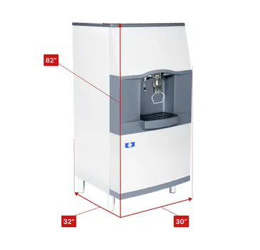 Manitowoc SFA292 Vending Ice Dispenser with Built-In Water Valve