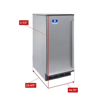 Manitowoc USE0050A Ice Maker, Cube-Style