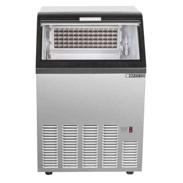 Maxx Cold Maxximum MIM120 22.13" Full-Dice Ice Maker With Bin, Cube-Style - 100-200 lbs/24 Hr Ice Production, Air-Cooled, 115 Volts