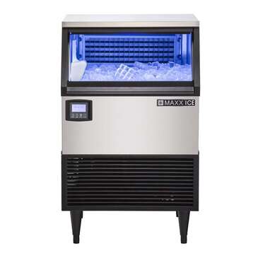 Maxx Cold Maxximum MIM150N Maxx Ice Digital Undercounter Ice Maker With Bin