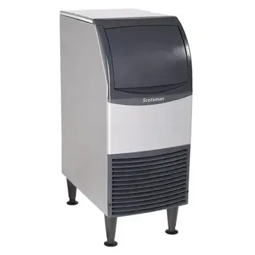 Scotsman CU0715MA-6 15" Full-Dice Ice Maker With Bin, Cube-Style - 50-100 lbs/24 Hr Ice Production, Air-Cooled, 230 Volts