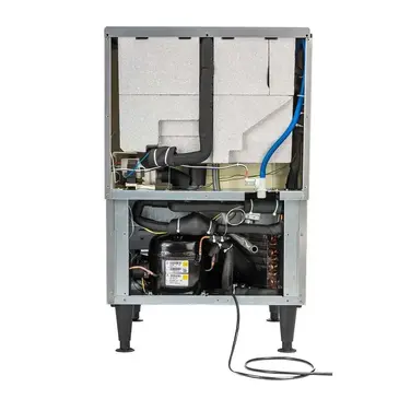 Scotsman UC2024SA-1 24.00" Half-Dice Ice Maker With Bin, Cube-Style - 200-300 lbs/24 Hr Ice Production, Air-Cooled, 115 Volts