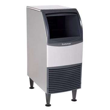 Scotsman UN1215A-1 15" Nugget Ice Maker with Bin, Nugget-Style - 100-200 lbs/24 Hr Ice Production, Air-Cooled, 115 Volts